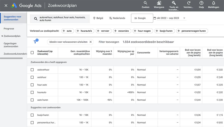 SEA adverteren - Hoogwaardige online reclamecampagnes